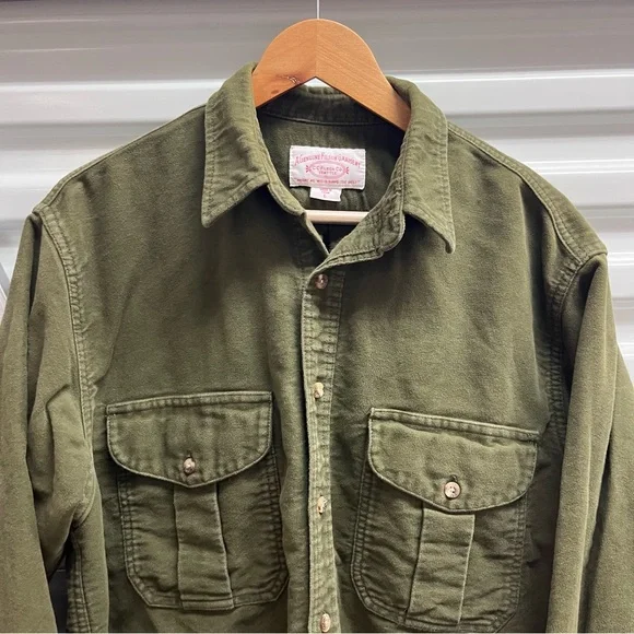 Vintage Filson Heavyweight Moleskin Chamois Shirt (L) - Picture 1 of 6
